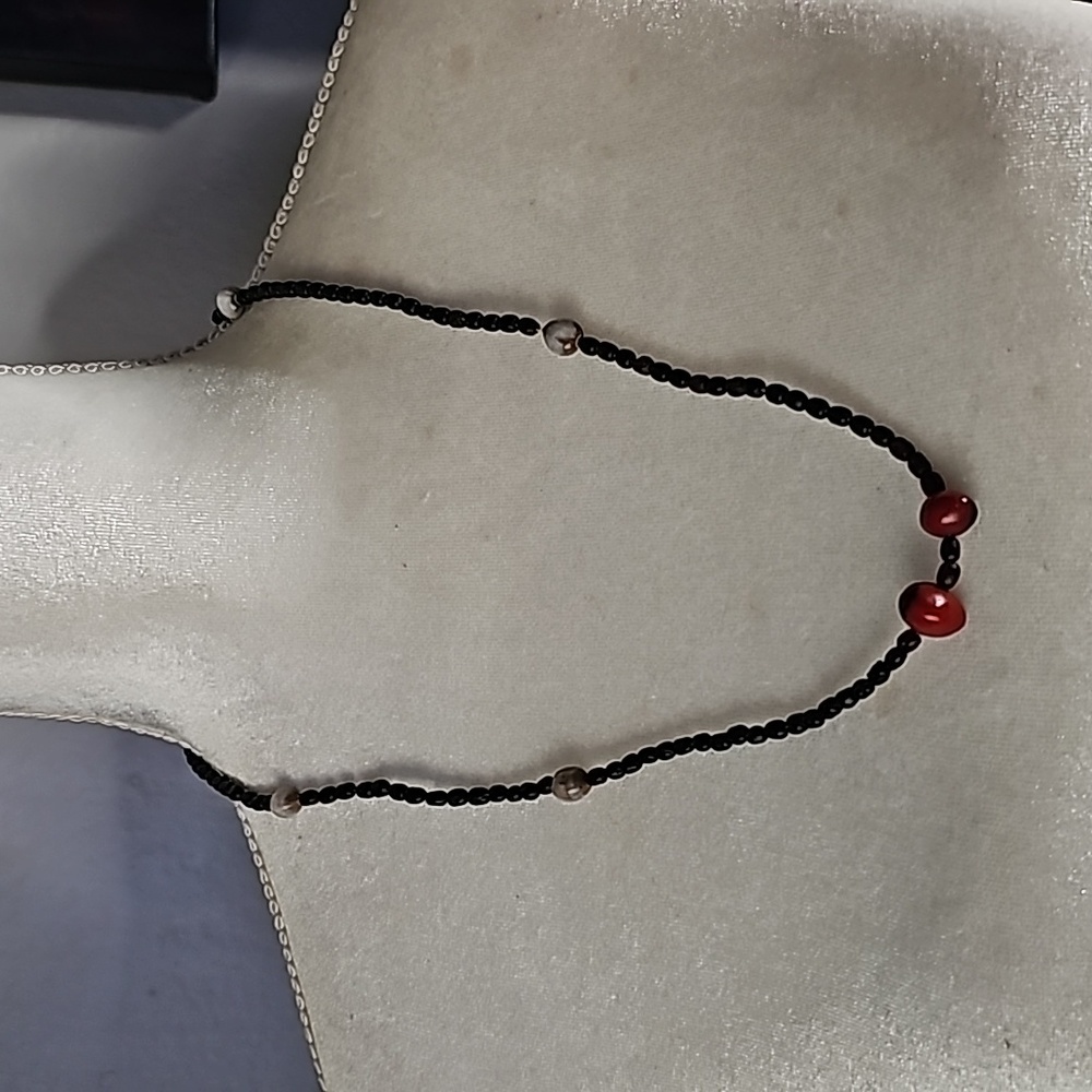 Natural Seed Necklace 26 Inches Box B/35